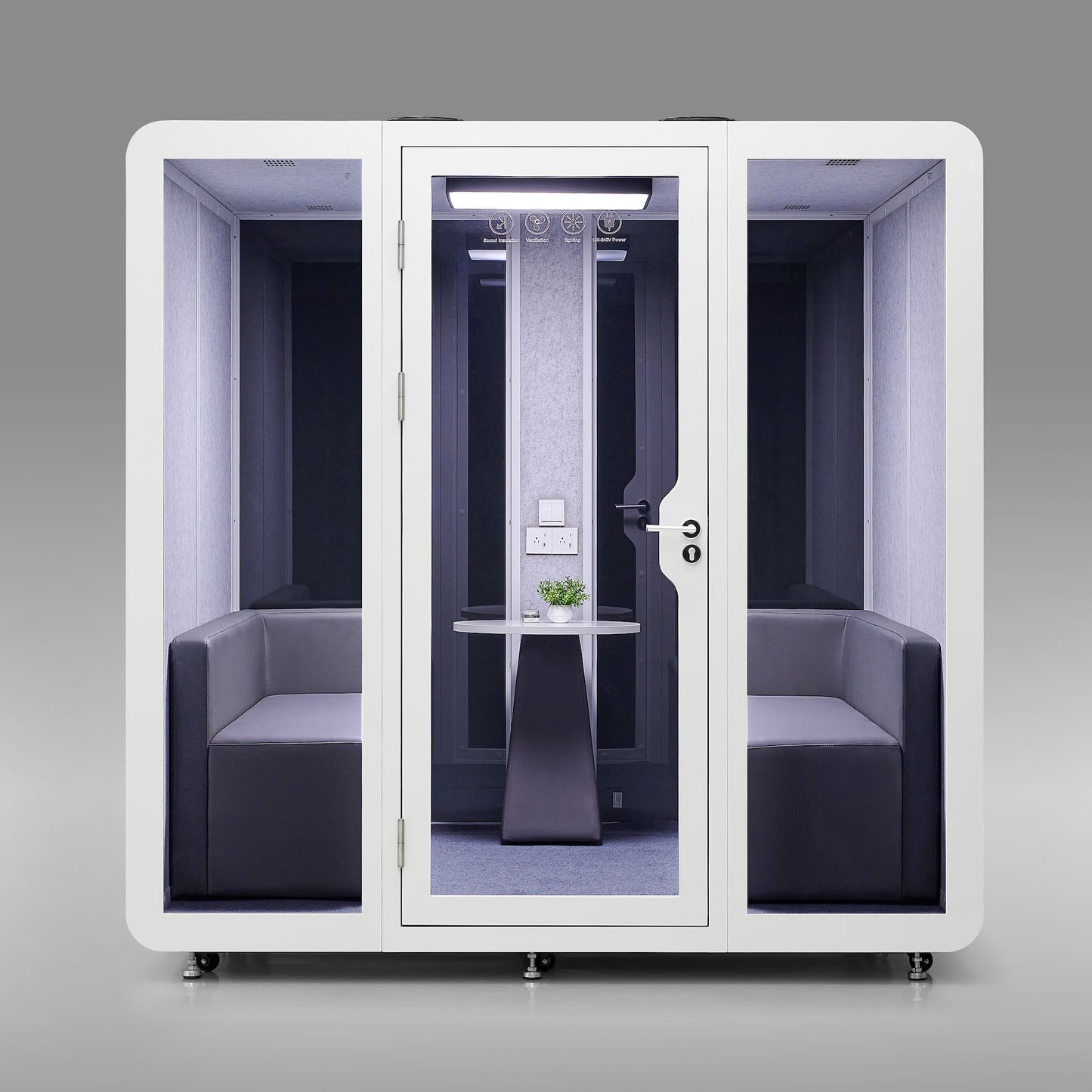 StreamingPods Trenta Office Sound Pod Meeting Booth - 6-8 Person Size
