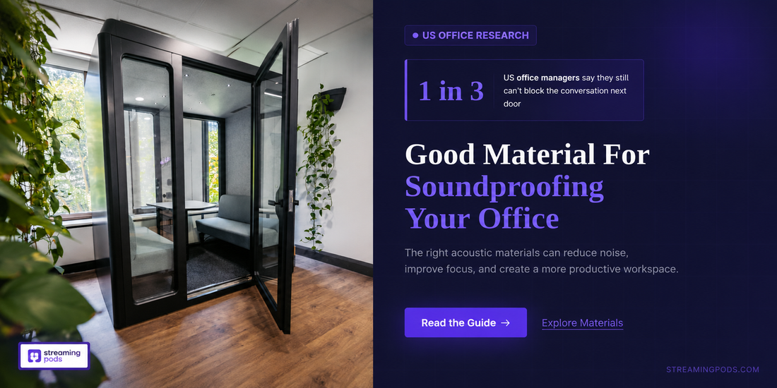 Good Material For Soundproofing Your Office: 2026 Guide