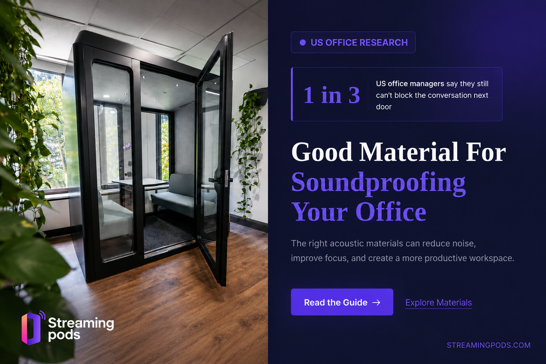 Good Material For Soundproofing Your Office: 2026 Guide