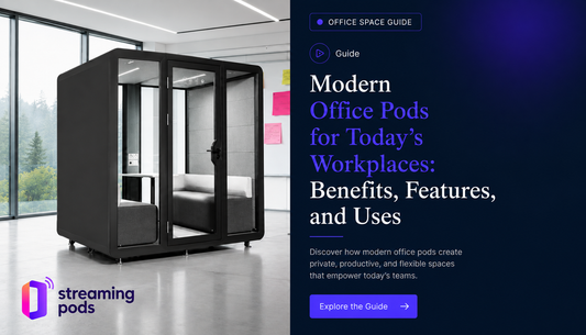 Modern Office Pods for Today’s Workplaces: Benefits, Features, and Uses