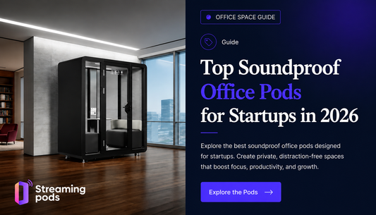 Soundproof Office PodsHuddle Room vs Office Pod: Which Fits the Hybrid Office Better?