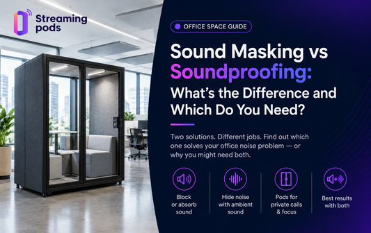 Sound Masking vs Soundproofing: What's the Difference and Which Do You Need?