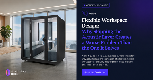 Flexible Workspace Design: Why Skipping the Acoustic Layer Creates a Worse Problem Than the One It Solves
