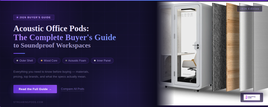 Acoustic Office Pods: The 2026 Buyer's Guide to Soundproof Workspaces