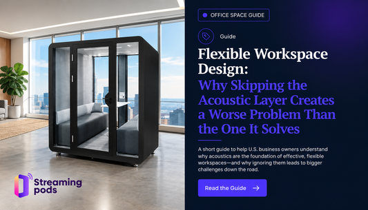 Flexible Workspace Design: Why Skipping the Acoustic Layer Creates a Worse Problem Than the One It Solves