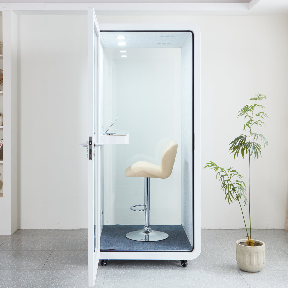 Video Call Pod Single Person Meeting Pods for Calls & Focus Work – StreamingPods