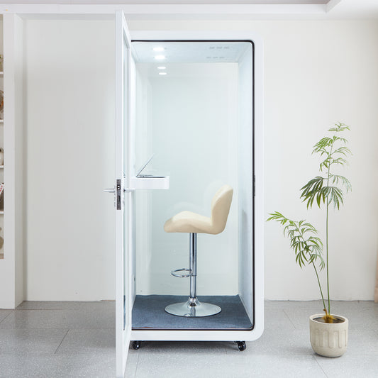 StreamingPods Compact Office Sound Pod Modular Meeting - 1 Person