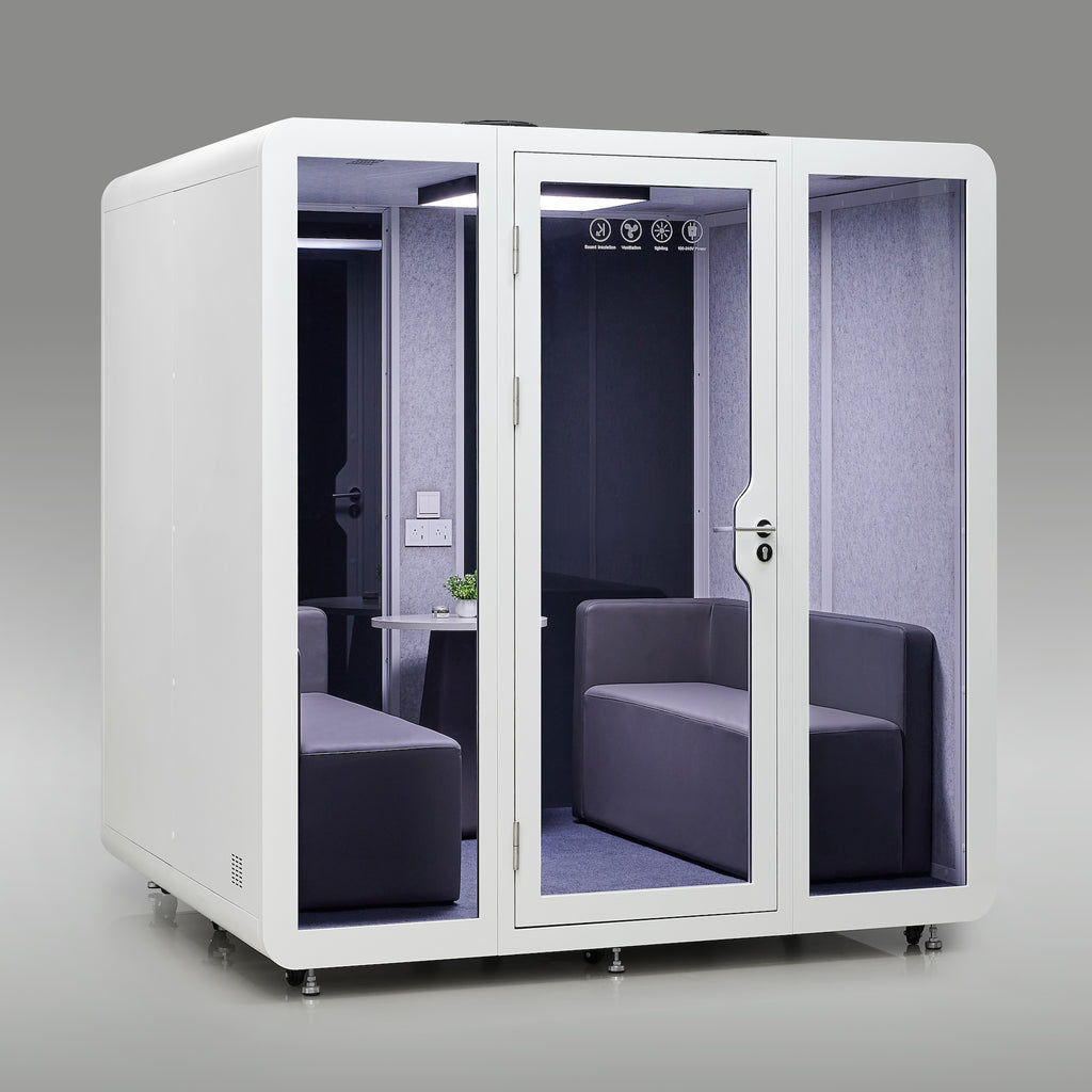 StreamingPods Trenta Office Sound Pod Meeting Booth - 6-8 Person Size