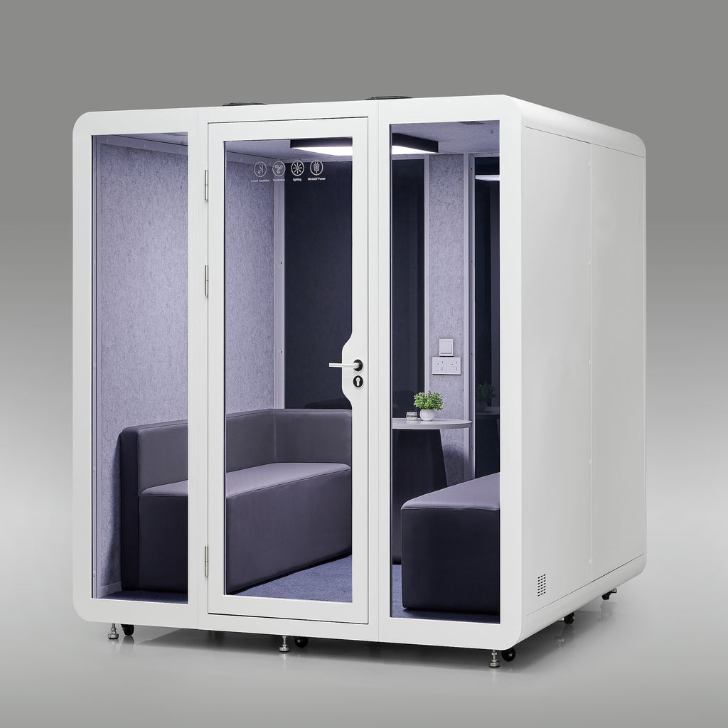StreamingPods Trenta Office Sound Pod Meeting Booth - 6-8 Person Size