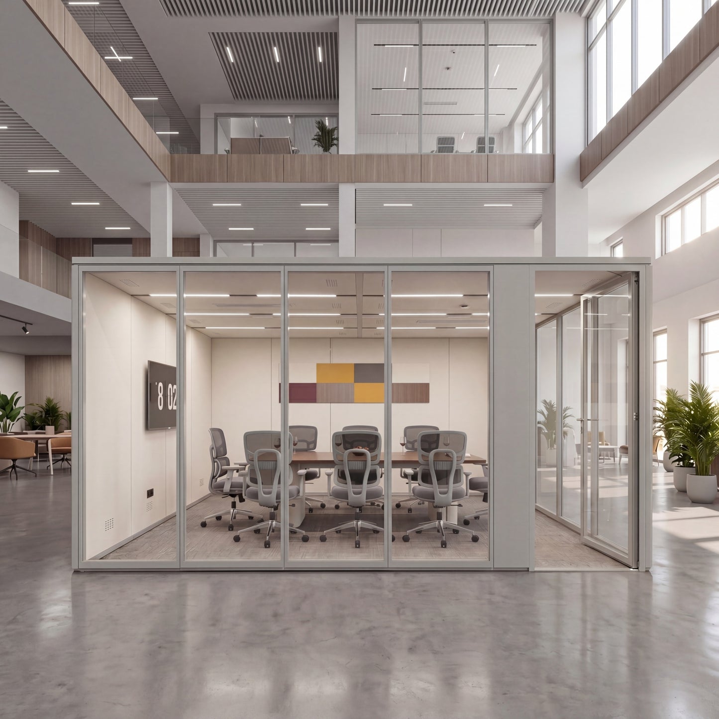 ADA Compliant Soundproof Pod for Accessible Private Workspaces