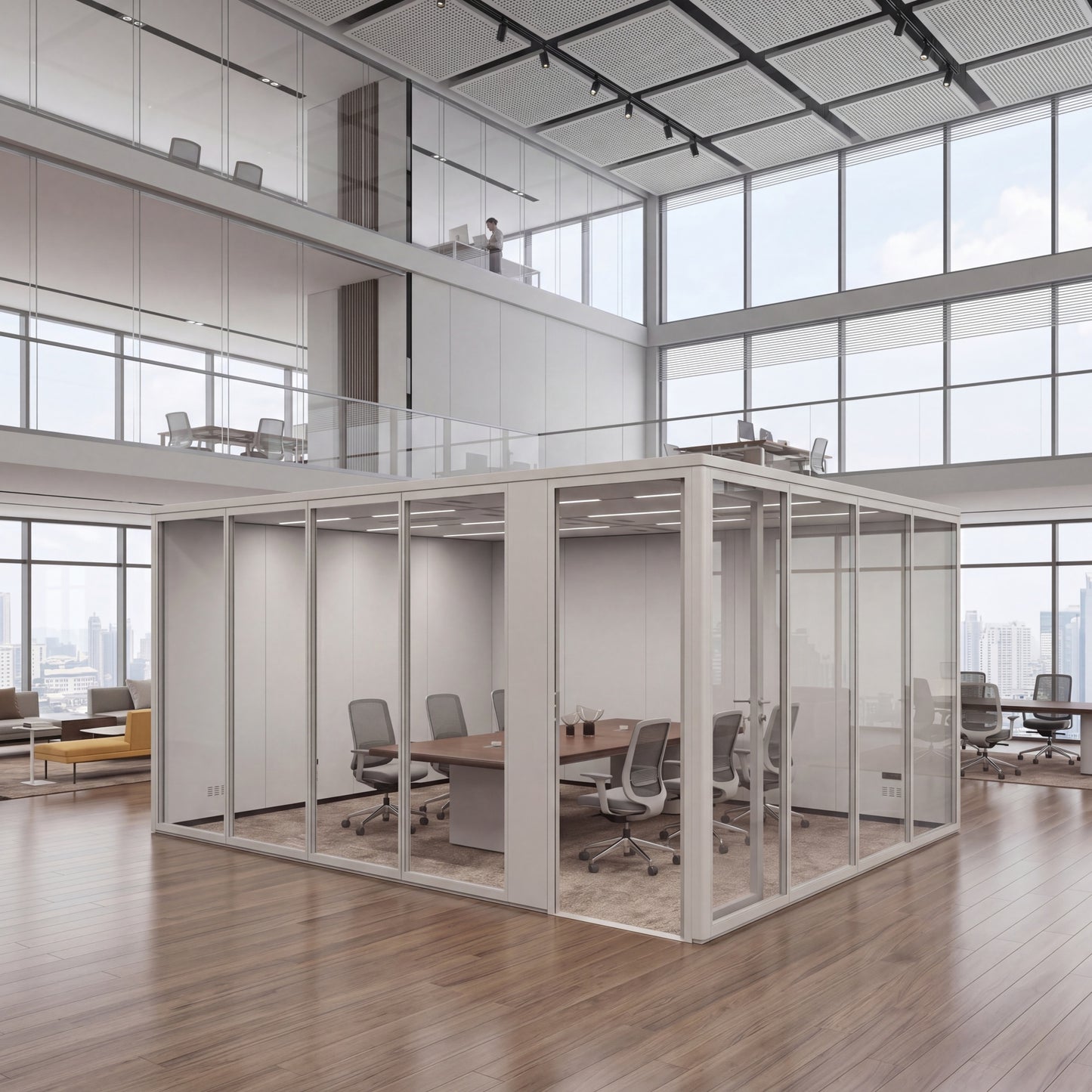 ADA Compliant Soundproof Pod for Accessible Private Workspaces