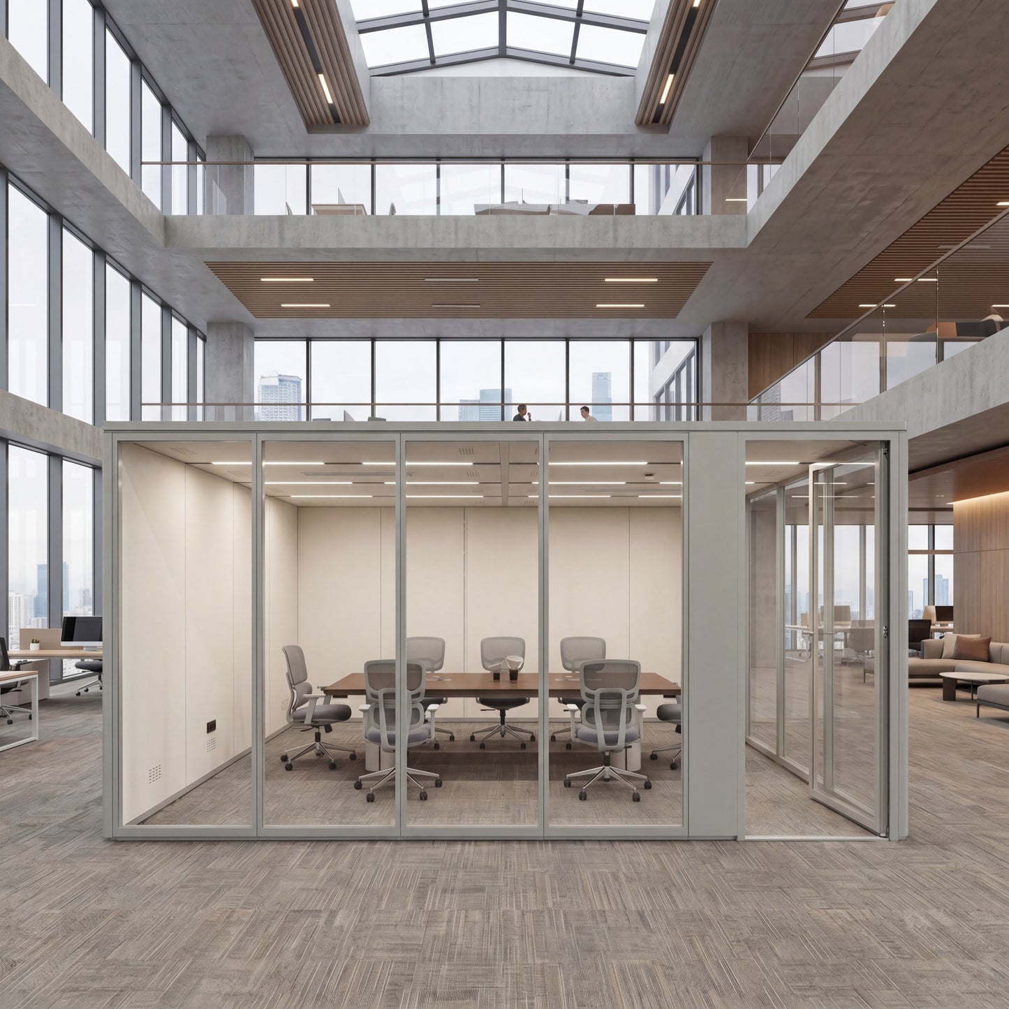 ADA Compliant Soundproof Pod for Accessible Private Workspaces