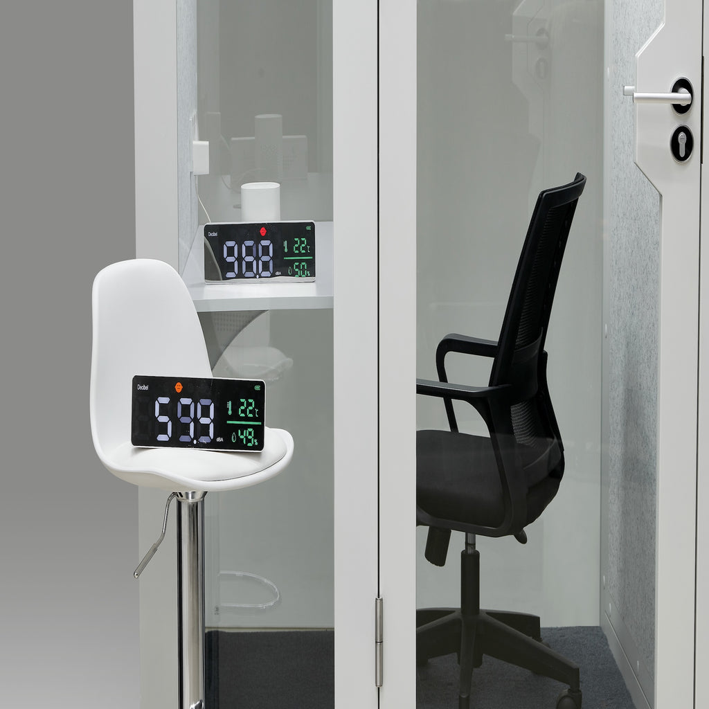 StreamingPods Tall Office Sound Pod Modular Meeting Booth - Large Single Person