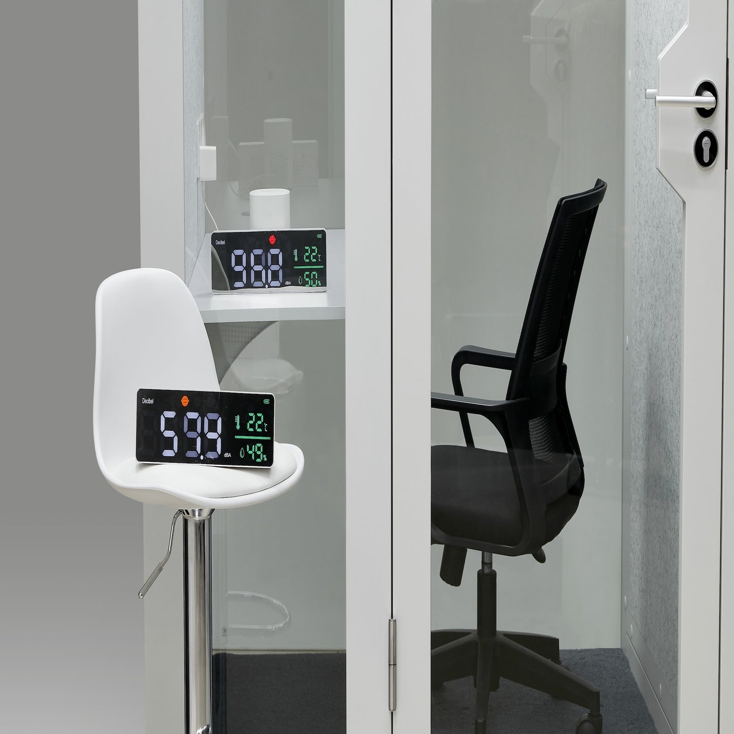StreamingPods Tall Office Sound Pod Modular Meeting Booth - Large Single Person