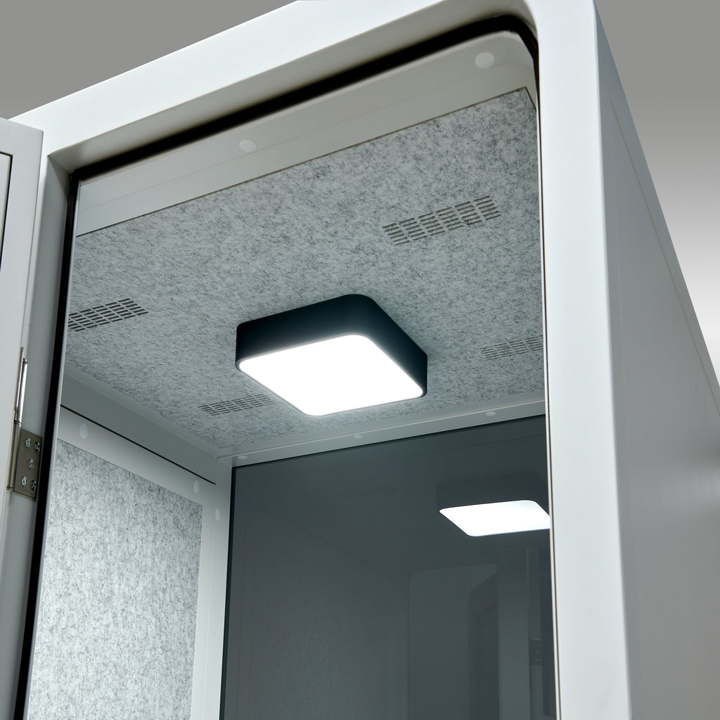 StreamingPods Tall Office Sound Pod Modular Meeting Booth - Large Single Person
