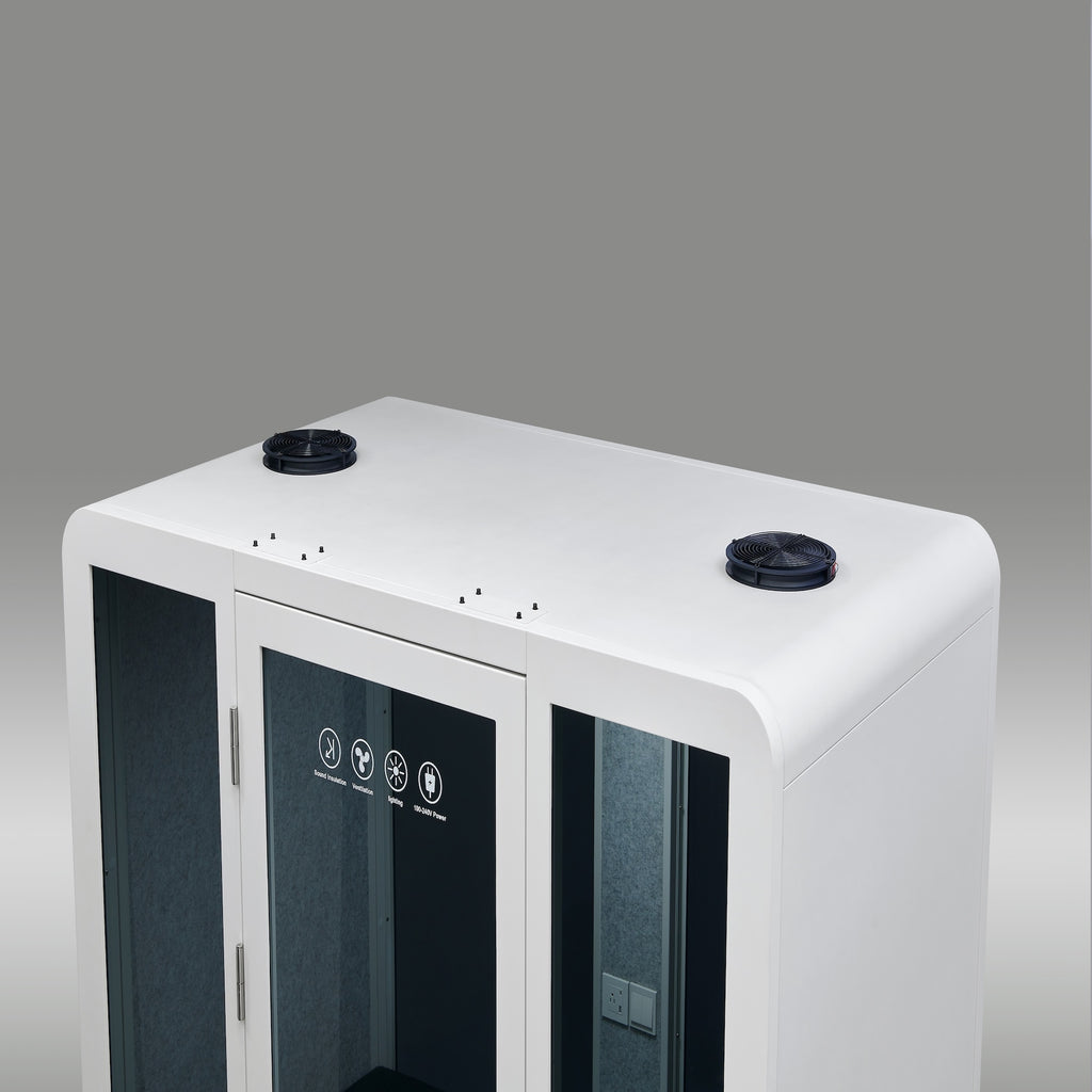 StreamingPods Venti Office Sound Pod Modular Meeting Booth - 4-6 Person Size