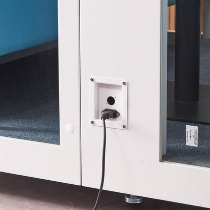 StreamingPods Venti Office Sound Pod Modular Meeting Booth - 4-6 Person Size